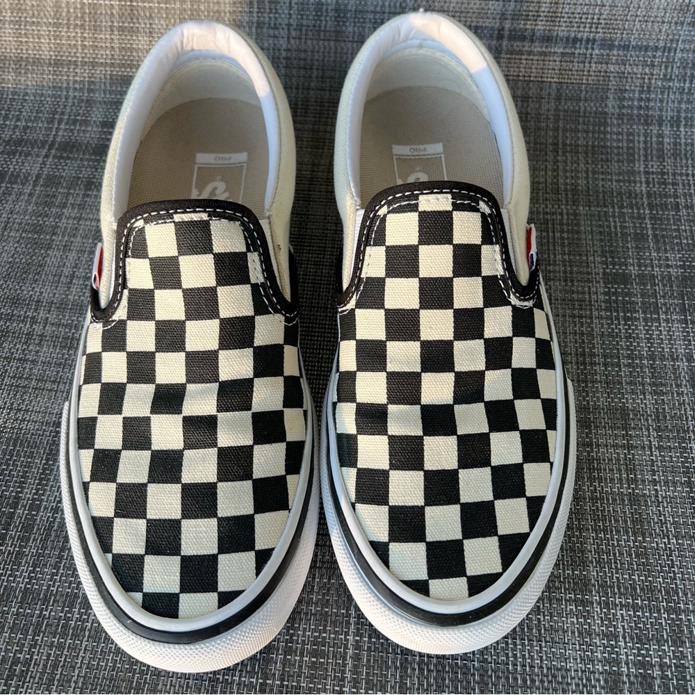 Vans Classic Slip-On Checkerboard Shoe